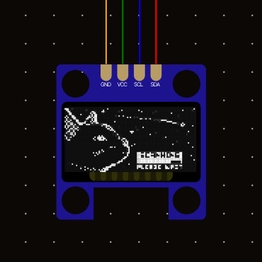 STM32 simulation with LEDs